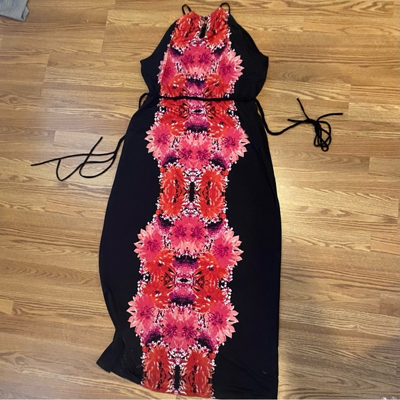Cato Tropical XL Maxi Dress! EUC - Picture 3 of 8